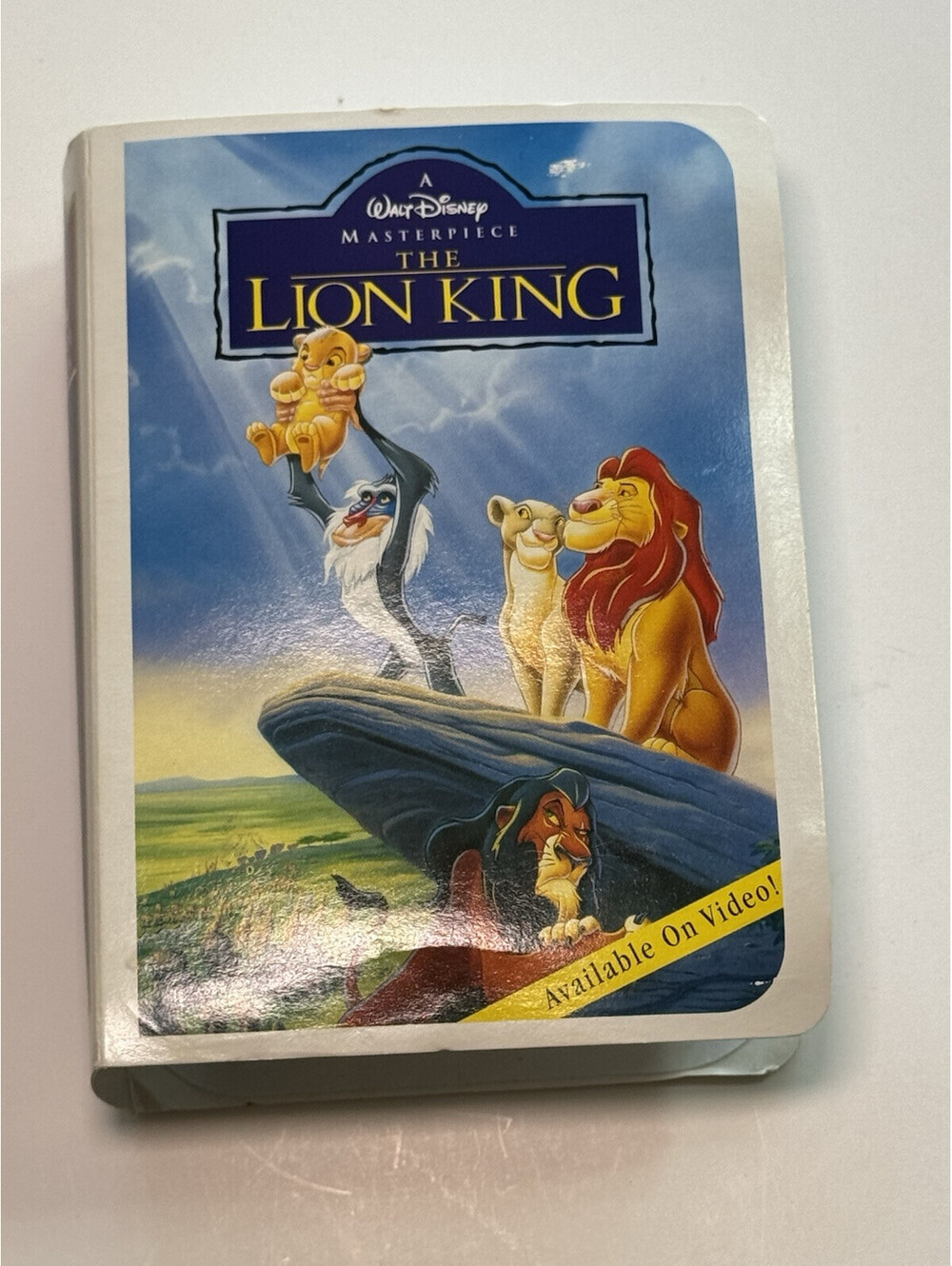 McDonald's Disney Masterpiece Collection THE LION KING 1996 Happy Meal Toy